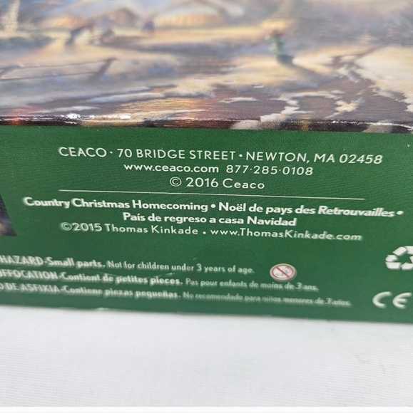 Thomas Kinkade Country Christmas Homecoming 1000-Piece Jigsaw Puzzle - Picture 5 of 8